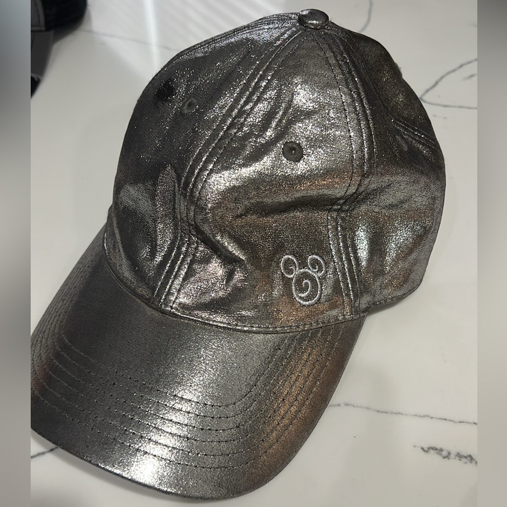 Metallic Disney hat bought from Disney World